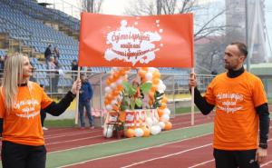 Foto: AA / Udruženje Medica iz Zenice u saradnji sa Sportskim društvom Winner Zenica organizovalo je danas trku sa Amelom Tukom 